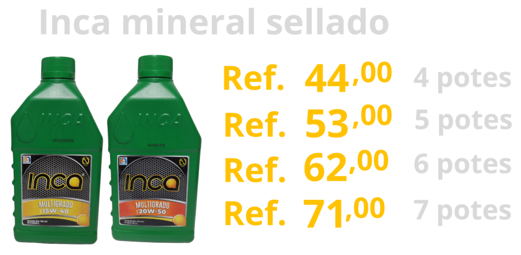 Oferta Inca Mineral